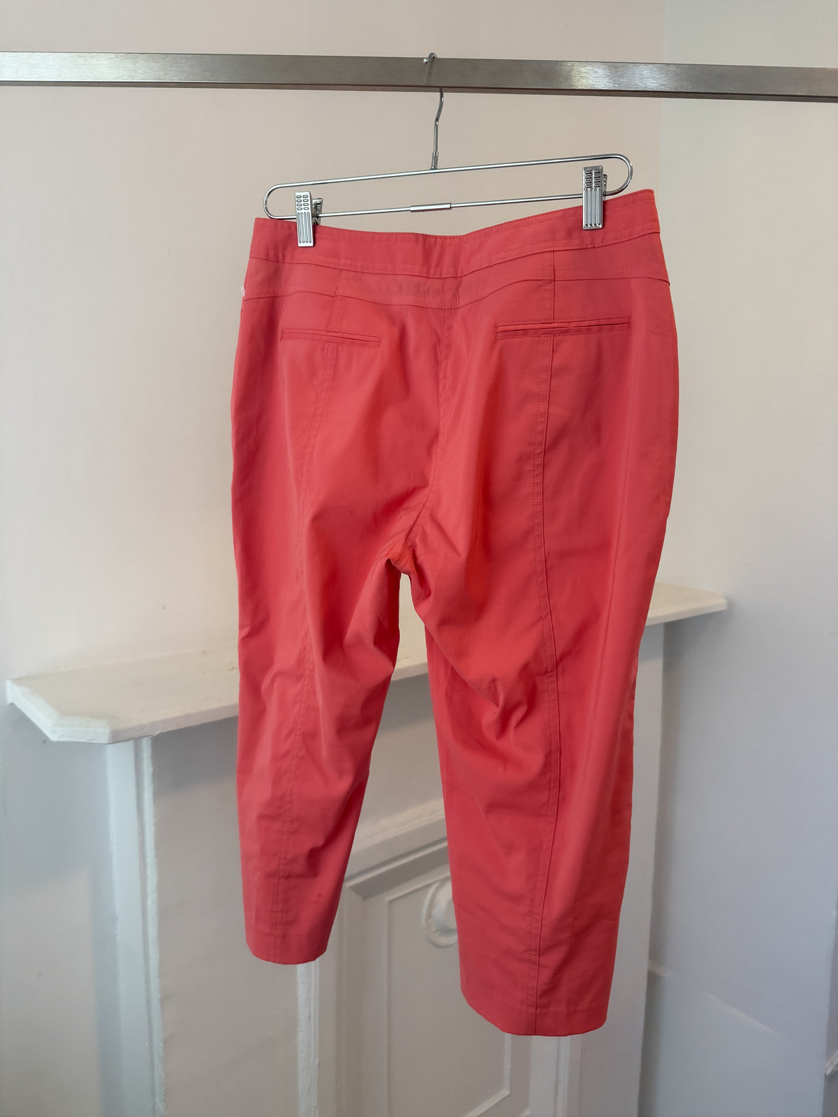 Chanel 2000s Coral Cropped Trousers
