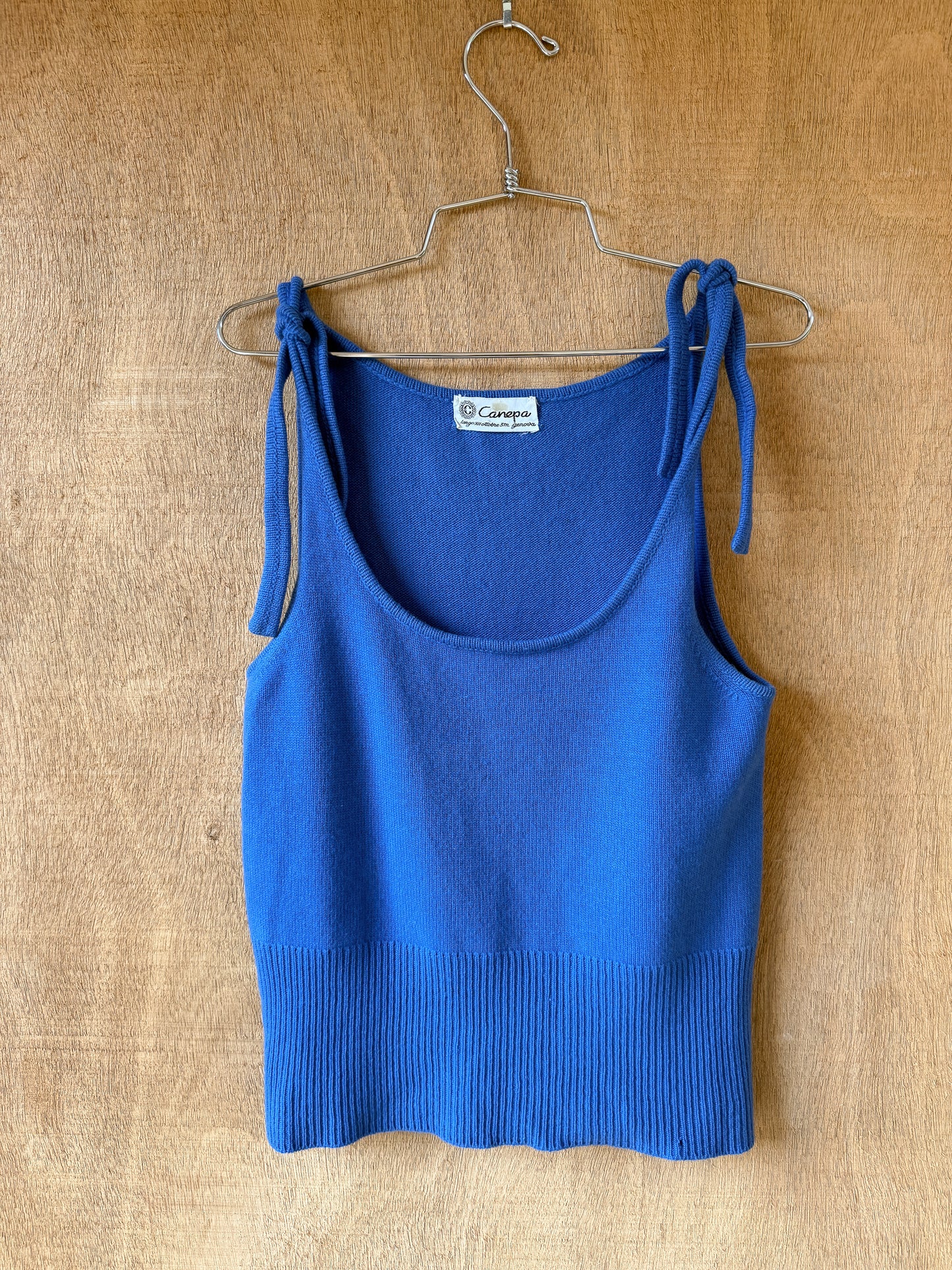 Knit Tie Tank