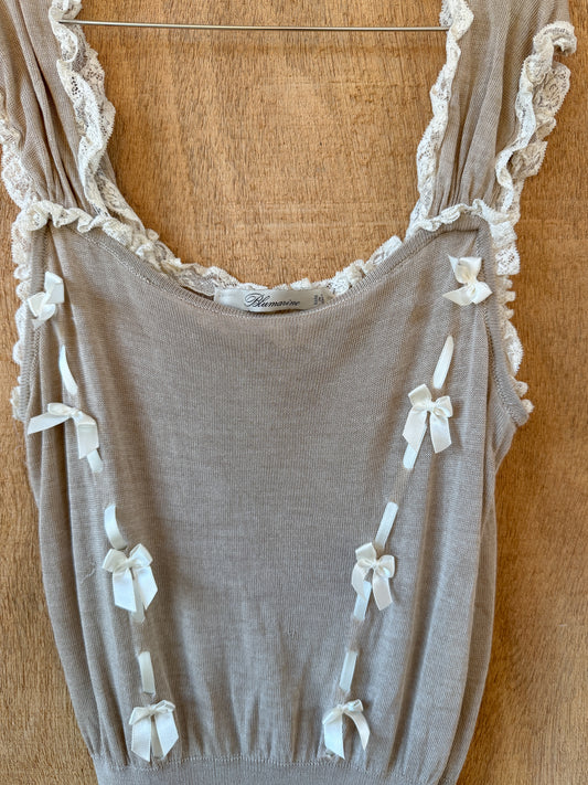 Blumarine by Anna Molinari 2000s Knit Tank