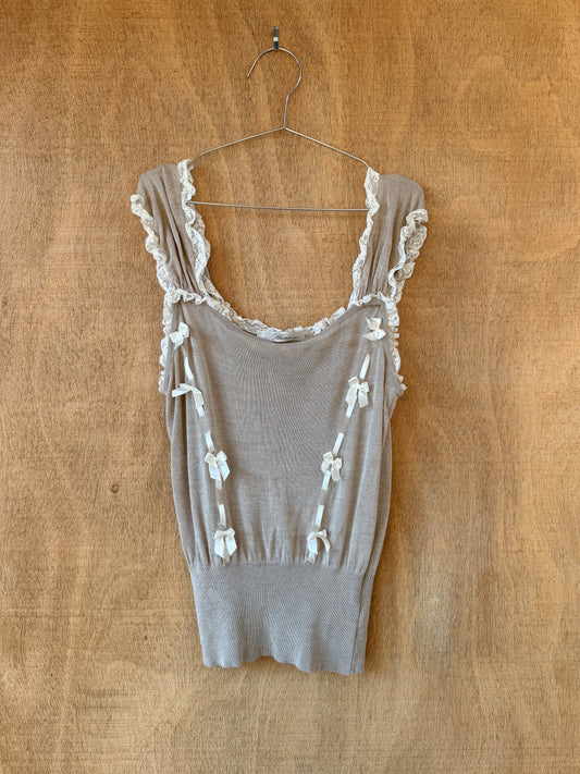 Blumarine by Anna Molinari 2000s Knit Tank