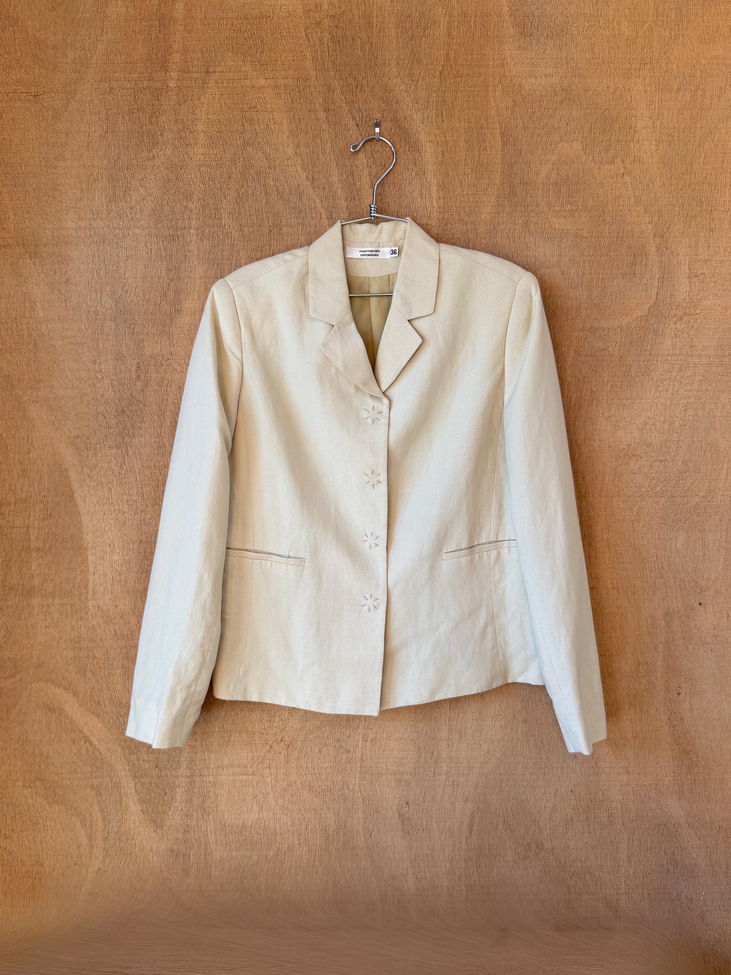 Comptoir des Cotonniers Butter Yellow Jacket
