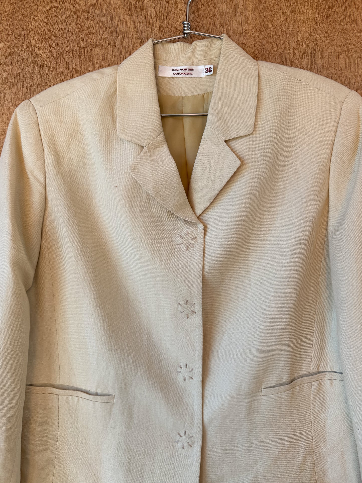 Comptoir des Cotonniers Butter Yellow Jacket