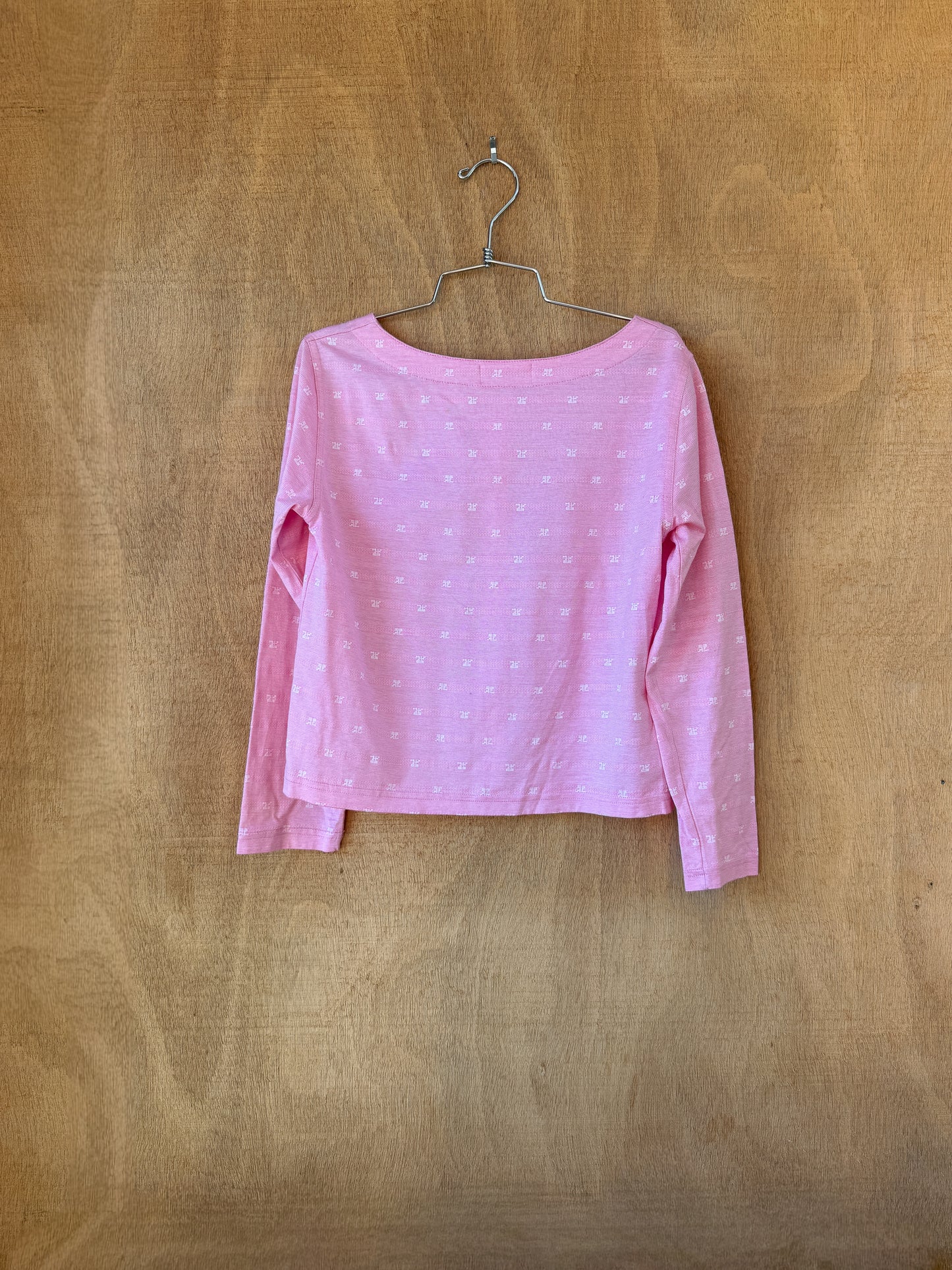 Courrèges Bubblegum Logo Shirt