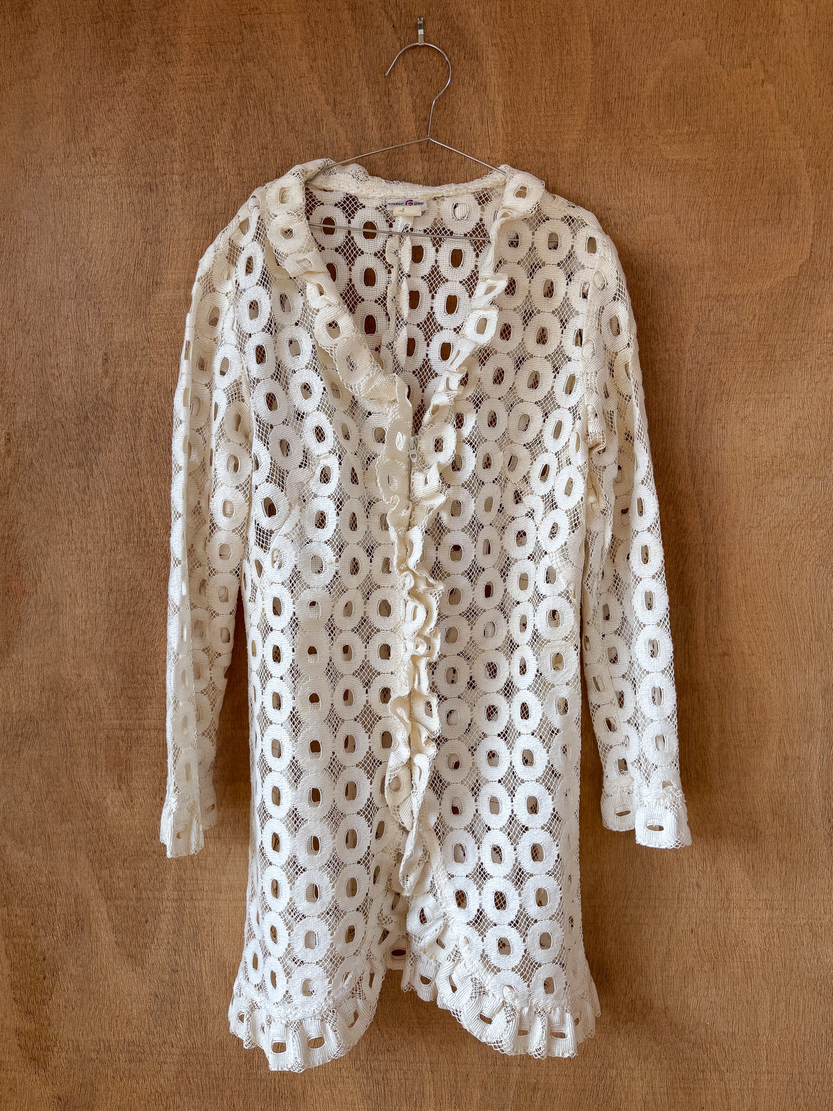 French Vintage Eyelet Jacket