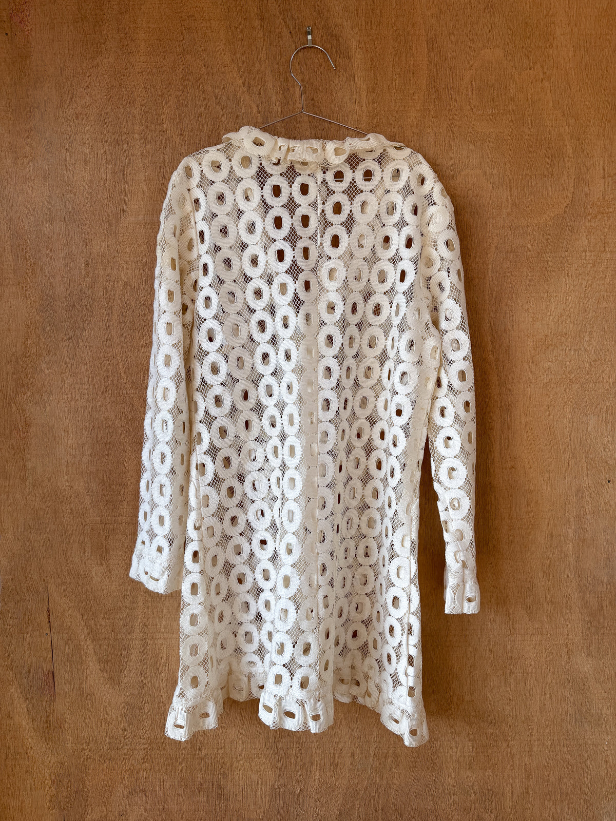 French Vintage Eyelet Jacket