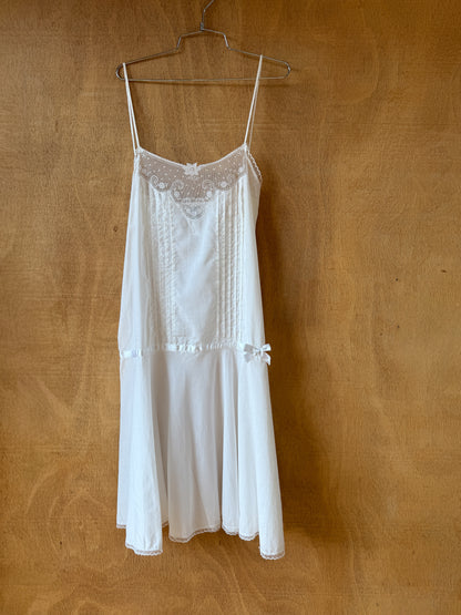 Drop-Waist Handkerchief Dress