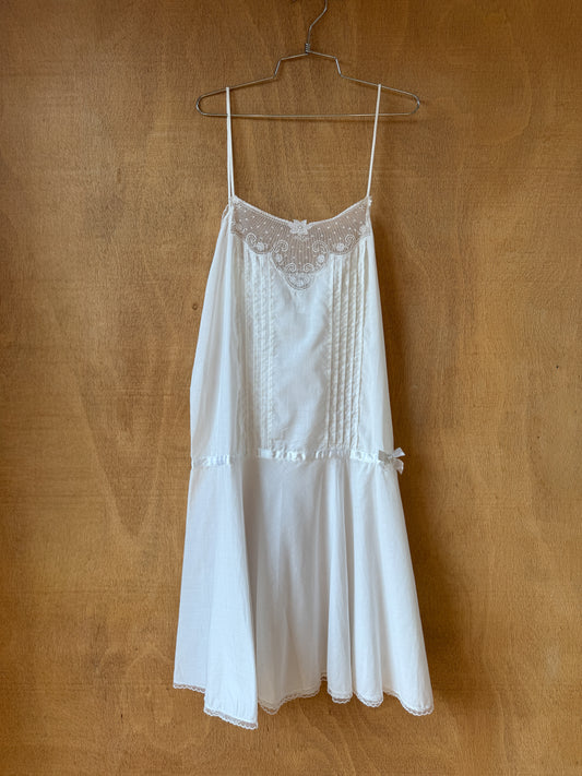 Drop-Waist Handkerchief Dress