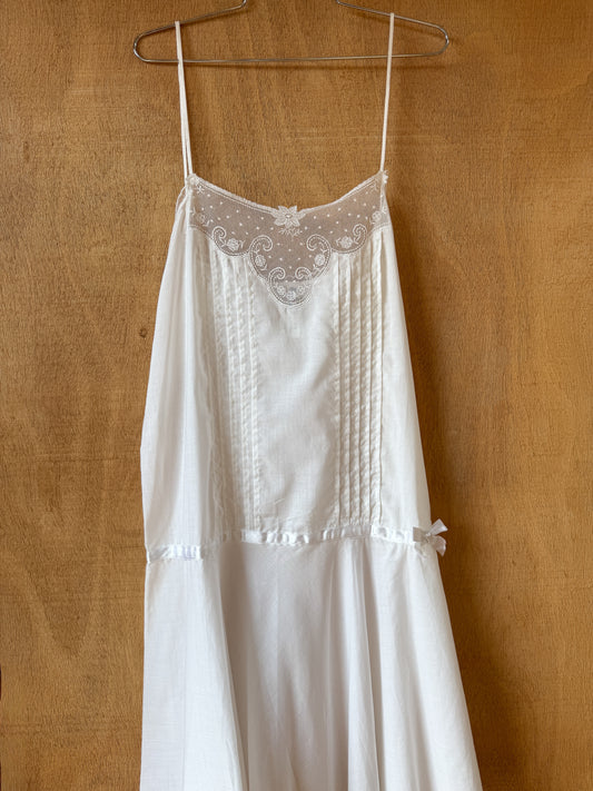 Drop-Waist Handkerchief Dress