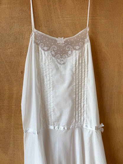 Drop-Waist Handkerchief Dress