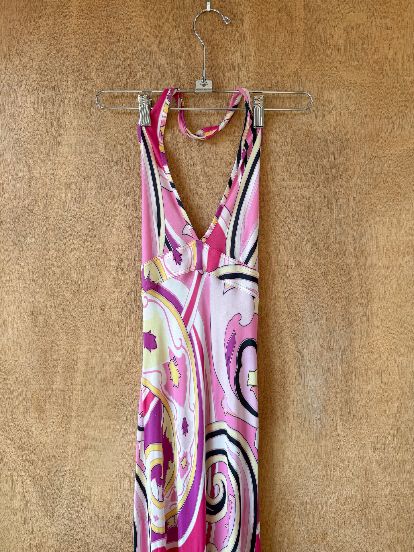 Etro Paisley Halter Dress