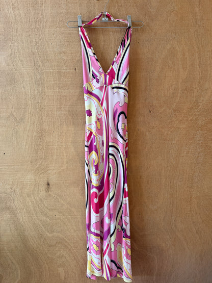Etro Paisley Halter Dress