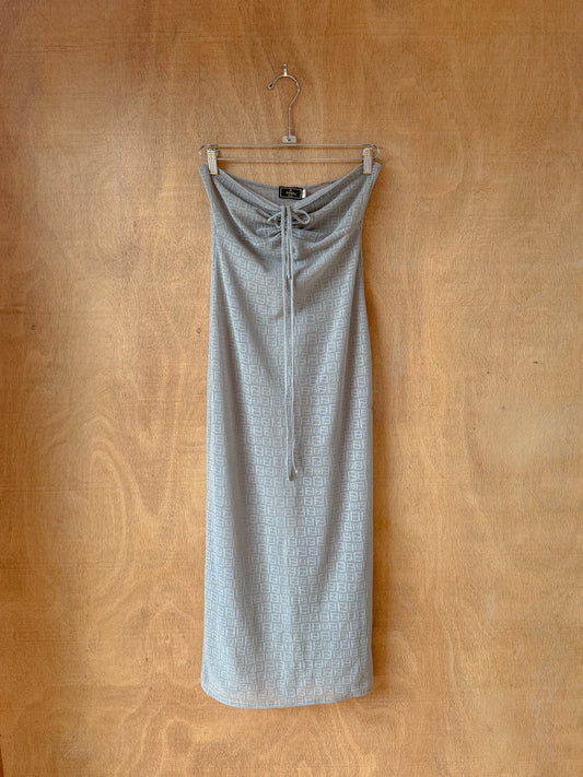 Fendi Mare Zucca Halter Dress