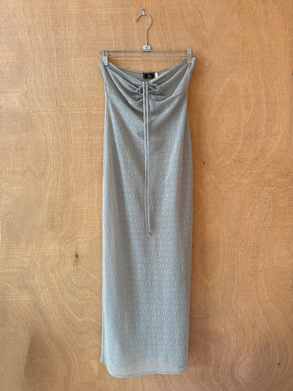 Fendi Mare Zucca Halter Dress