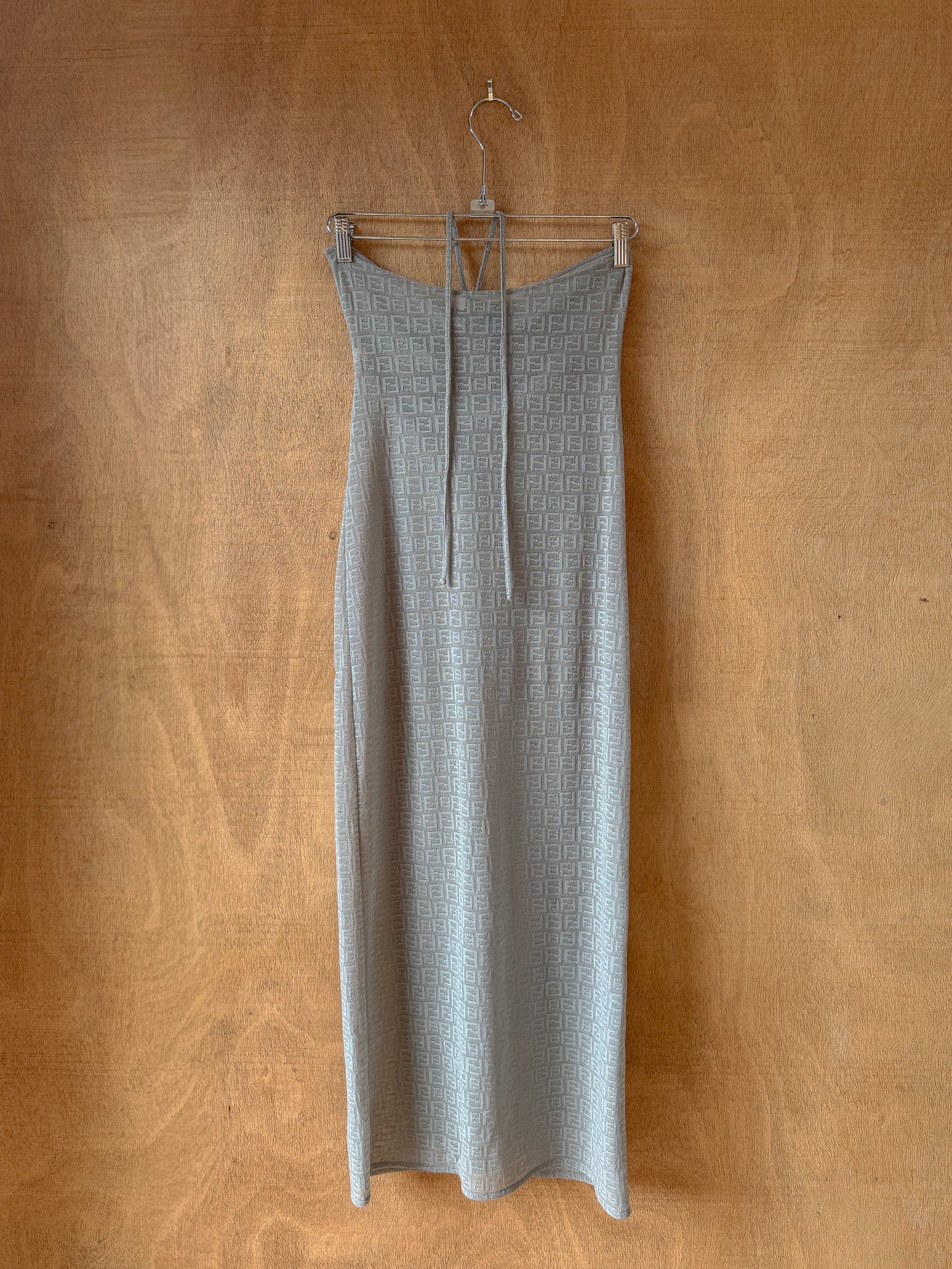 Fendi Mare Zucca Halter Dress
