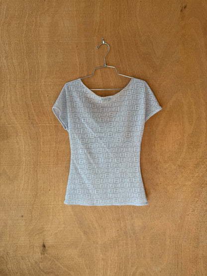 Fendi Mare Zucca Top & Skirt Set
