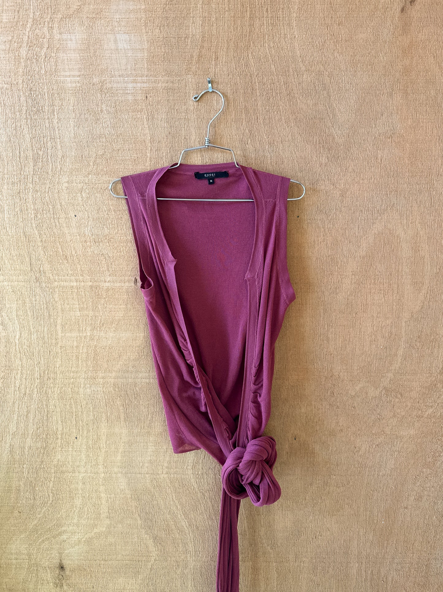 Gucci by Tom Ford Wrap Top