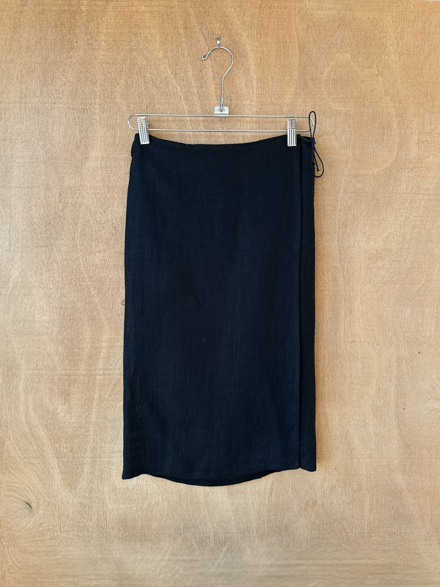 Minimal Wrap Skirt