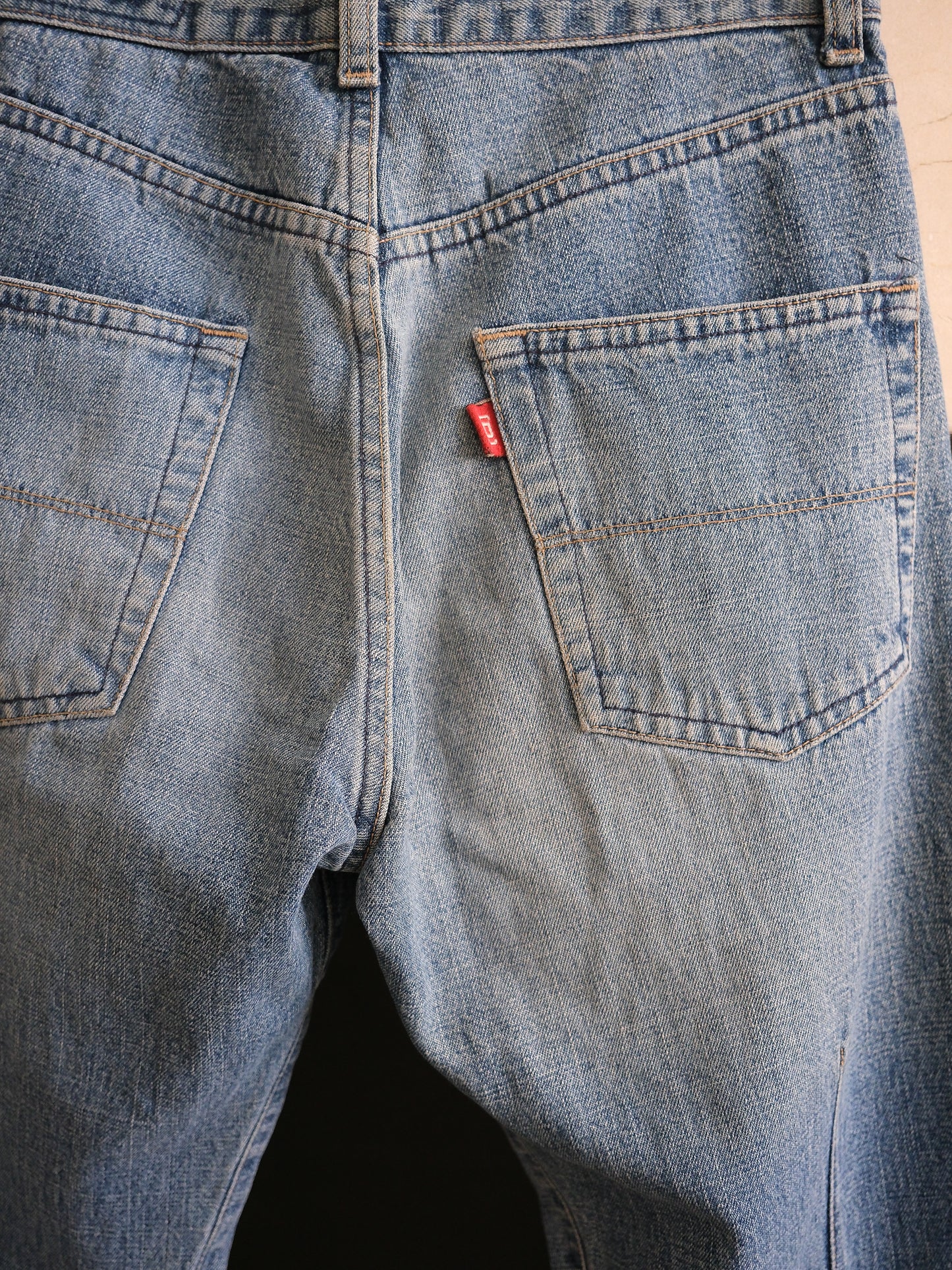Mid-Wash Bootcut Jeans
