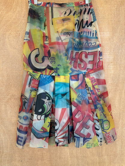 Moschino Couture x The Powerpuff Girls Skirt