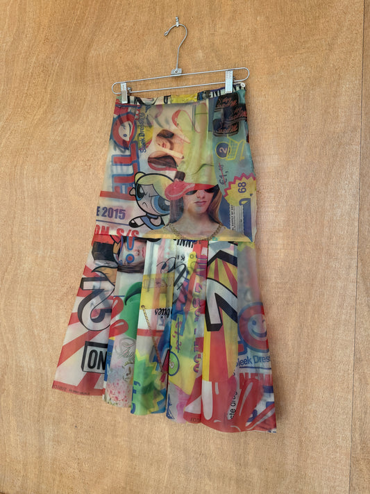 Moschino Couture x The Powerpuff Girls Skirt