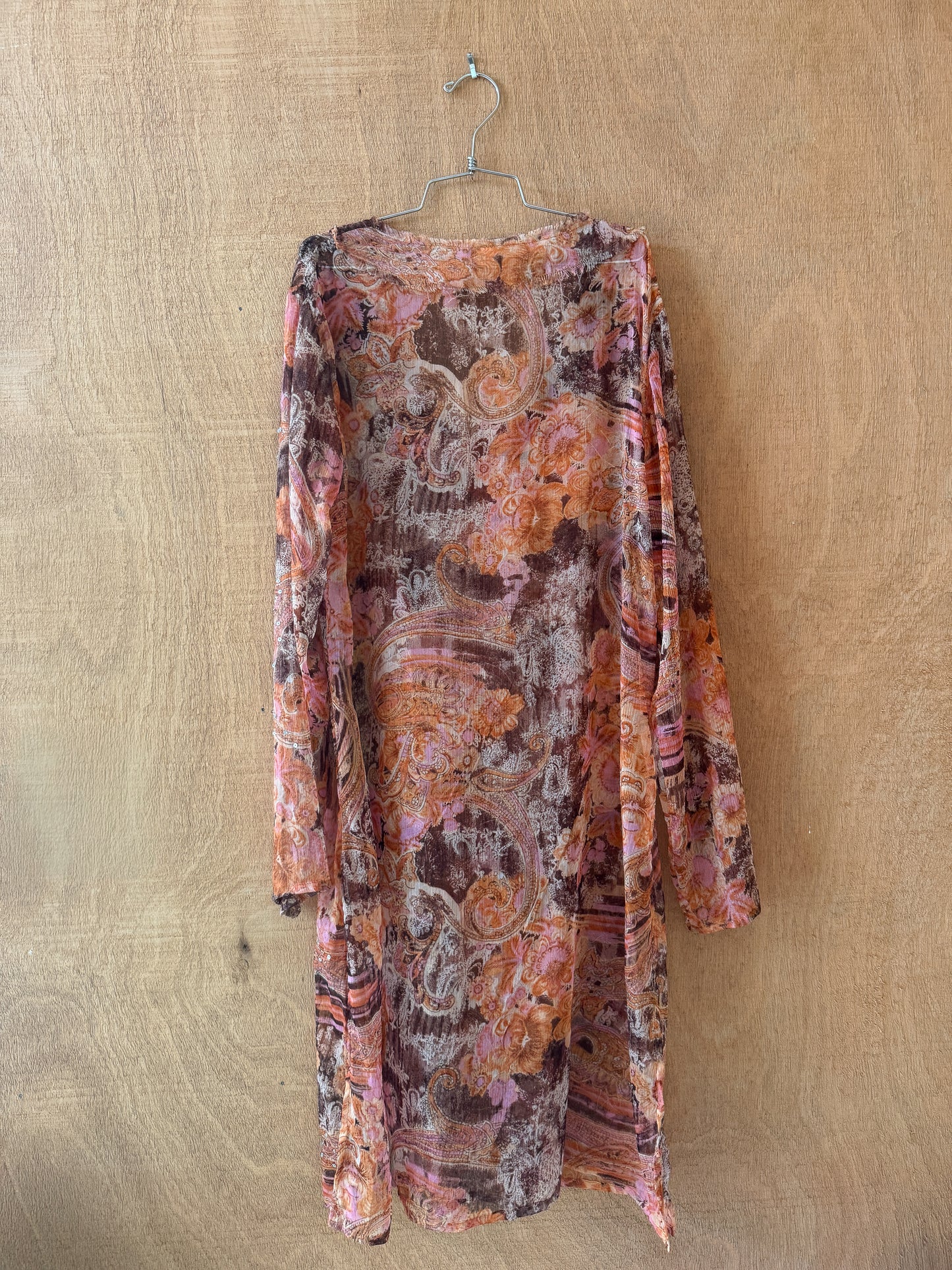 Paisley Sheer Dress