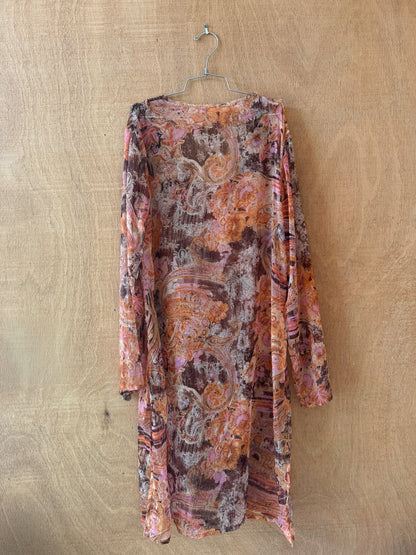 Paisley Sheer Dress