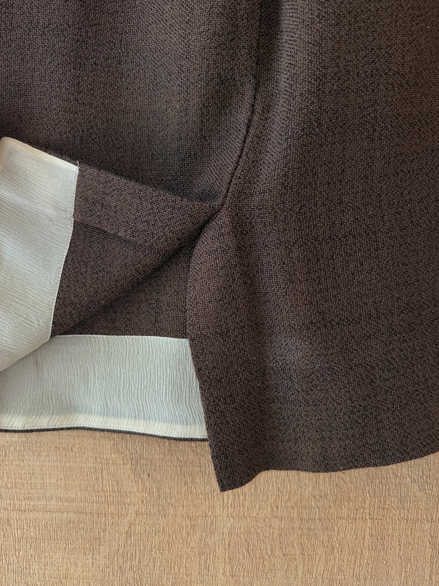 Prada Linen Pencil Skirt