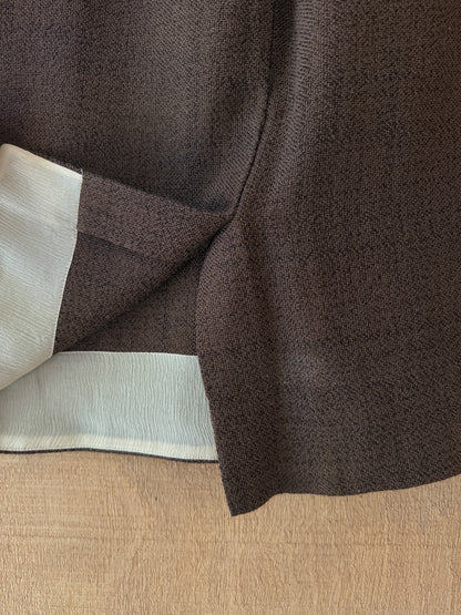 Prada Linen Pencil Skirt