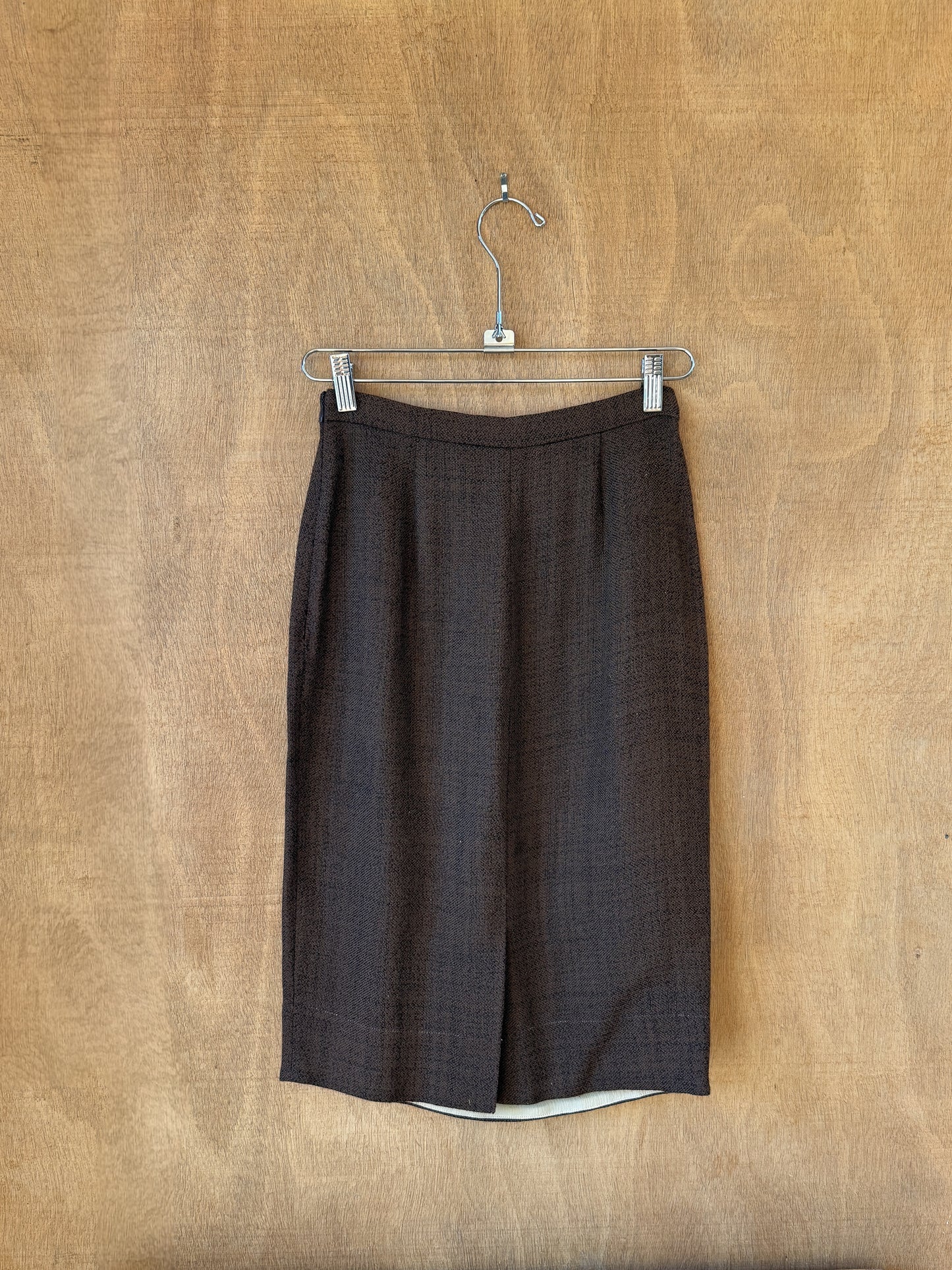 Prada Linen Pencil Skirt