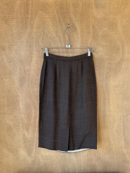 Prada Linen Pencil Skirt