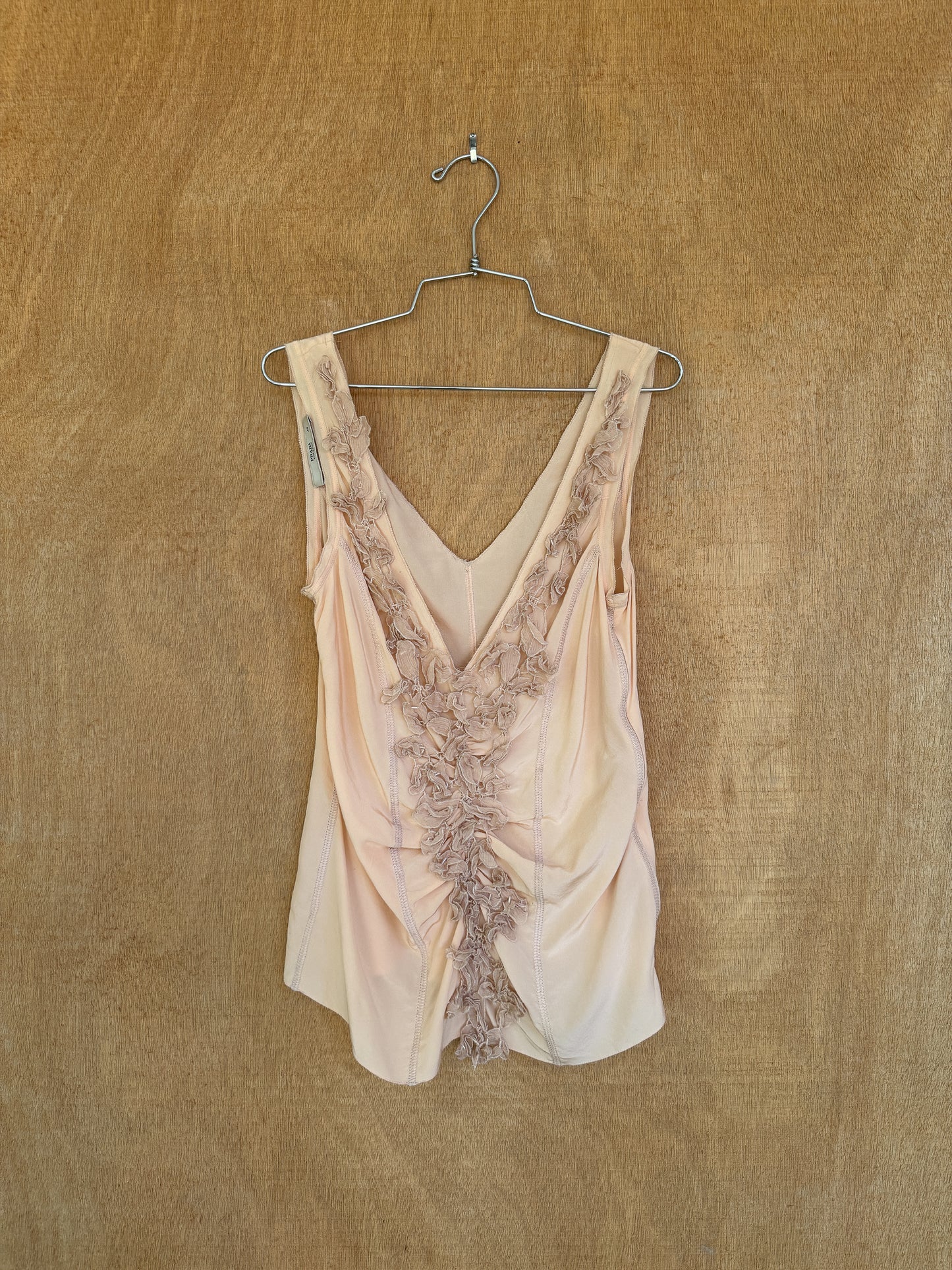 Prada Floral Appliqué Top