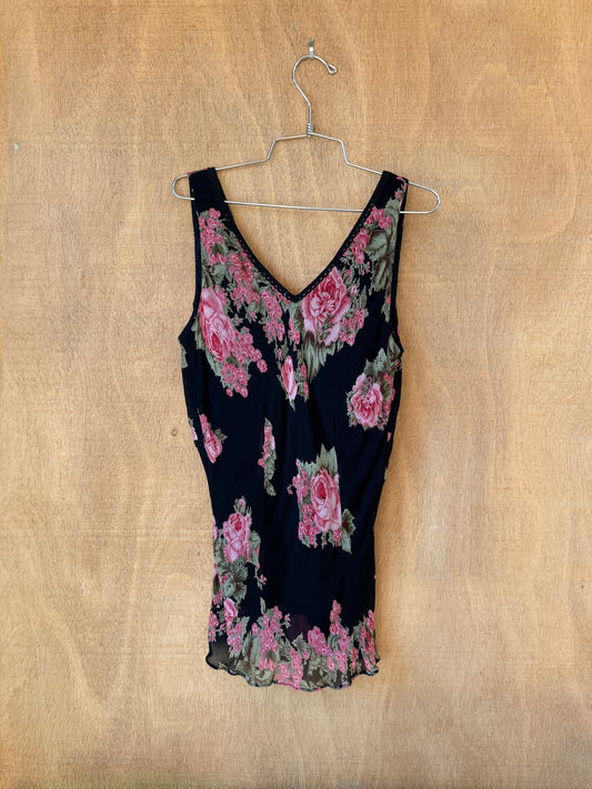V-Neck Floral Top