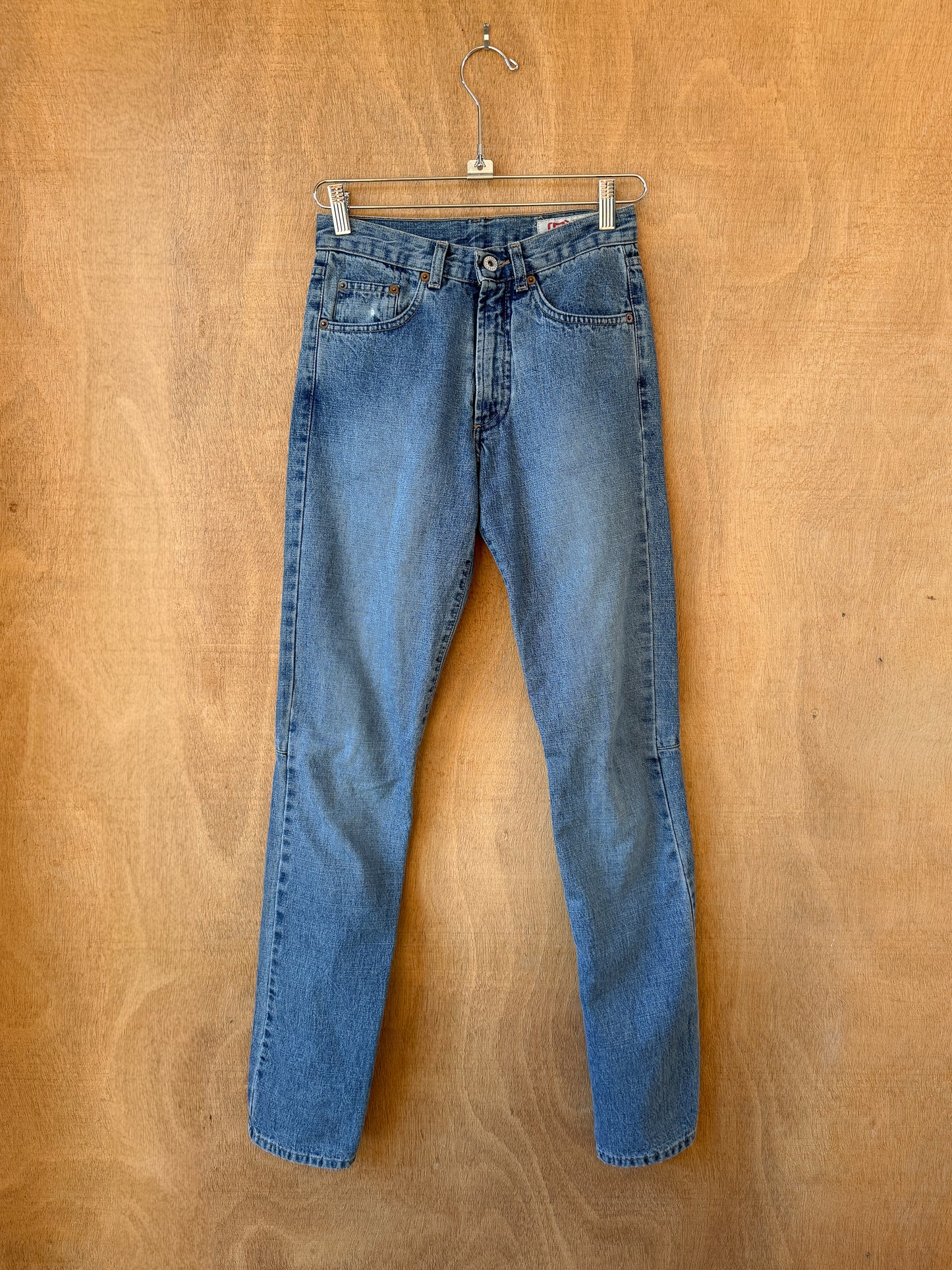 Mid-Wash Bootcut Jeans